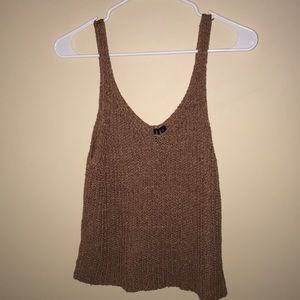 Knit tank top